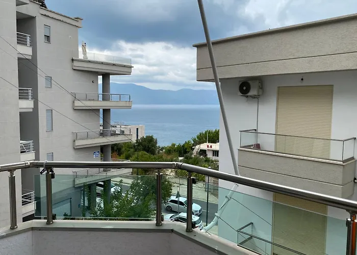Apartament The Azure - Family Beachfront Wlora